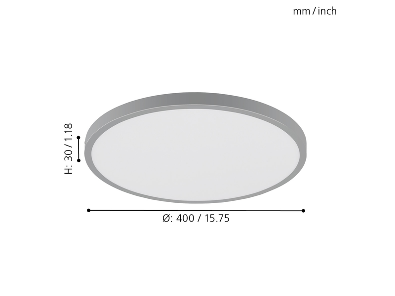 EGLO FUEVA 1 Aufbauleuchte, weiss