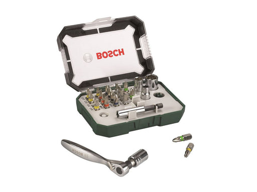 Bosch BITS-OG TOPNØGLESÆT M/SKRALDE PL