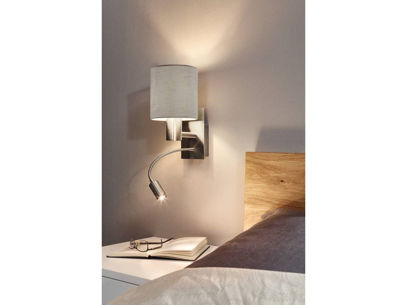 EGLO PASTERI Wandleuchte, taupe