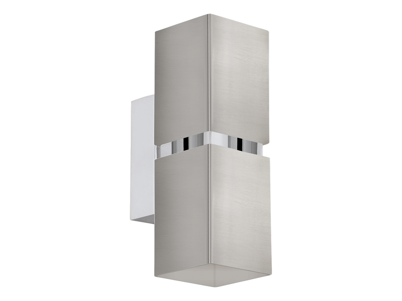 EGLO PASSA Wandleuchte, nickel-matt, chrom