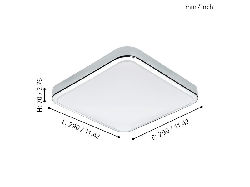 EGLO MANILVA 1 Wandleuchte, weiss