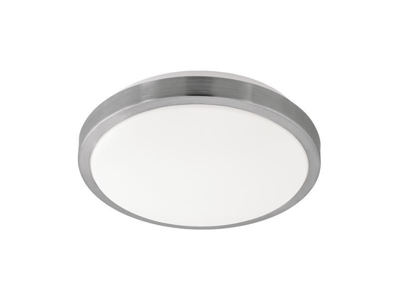 EGLO COMPETA 1 Wand- / Deckenleuchte, weiss, nickel-matt