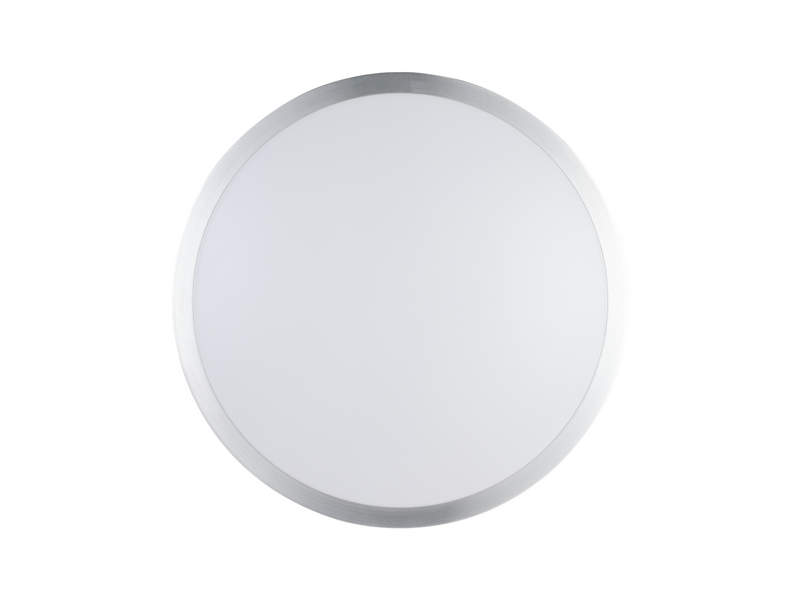 EGLO COMPETA 1 Wand- / Deckenleuchte, weiss, nickel-matt