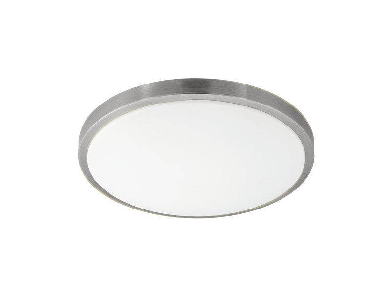 EGLO COMPETA 1 Wand- / Deckenleuchte, weiss, nickel-matt