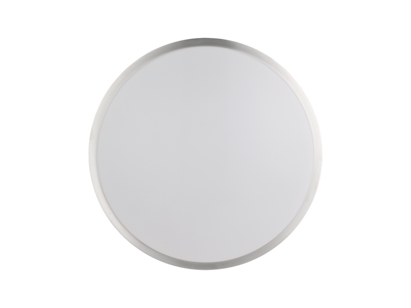 EGLO COMPETA 1 Wand- / Deckenleuchte, weiss, nickel-matt