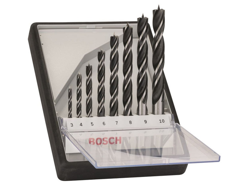 Bosch TRÆBORSÆT 3-10MM 8 STK ROBUSTLINE