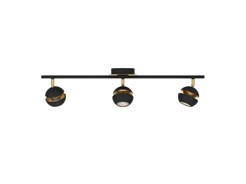 EGLO NOCITO Spot, schwarz, gold