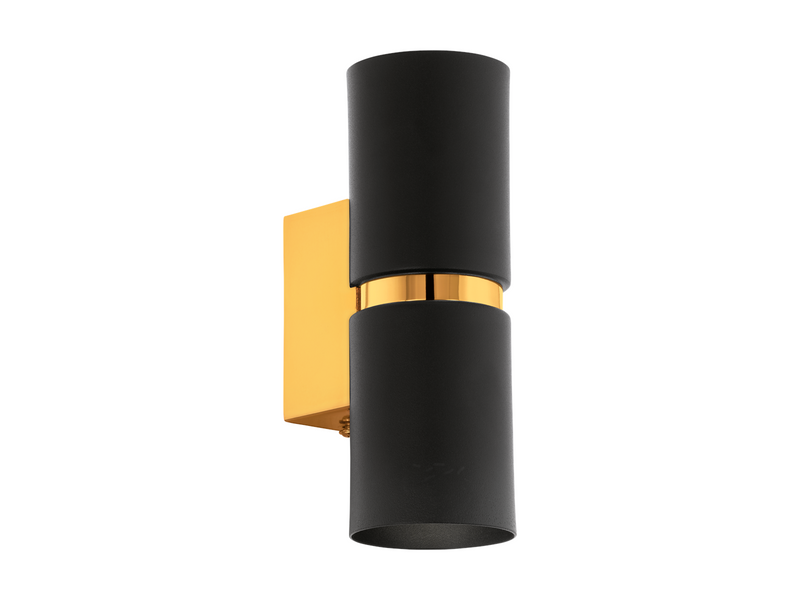 EGLO PASSA Wandleuchte, schwarz, gold