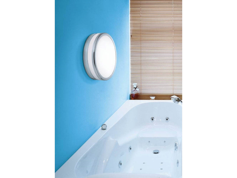 EGLO LED PALERMO Wand- / Deckenleuchte, weiss lackiert