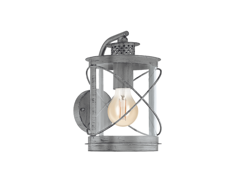 EGLO HILBURN 1 Wandleuchte, transparent