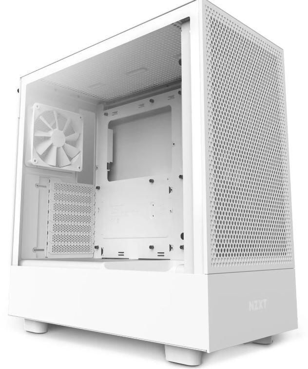 NZXT H5 Flow RGB Midi-Tower-Gehäuse Weiß