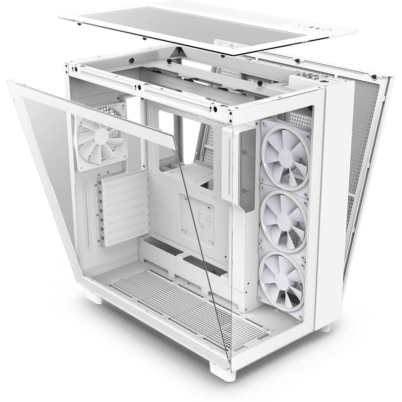 NZXT H9 Elite Midi-Tower-Gehäuse weiß