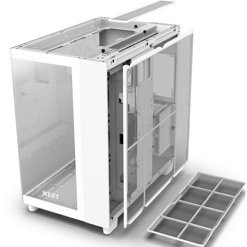 NZXT H9 Elite Midi-Tower-Gehäuse weiß