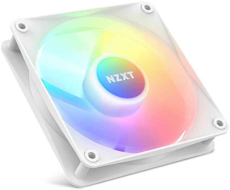 NZXT F120 RGB Core - Gehäuselüfter, Weiß (120mm, 8x LED)