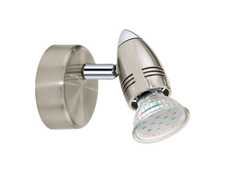 EGLO MAGNUM-LED Spot, nickel-matt, chrom