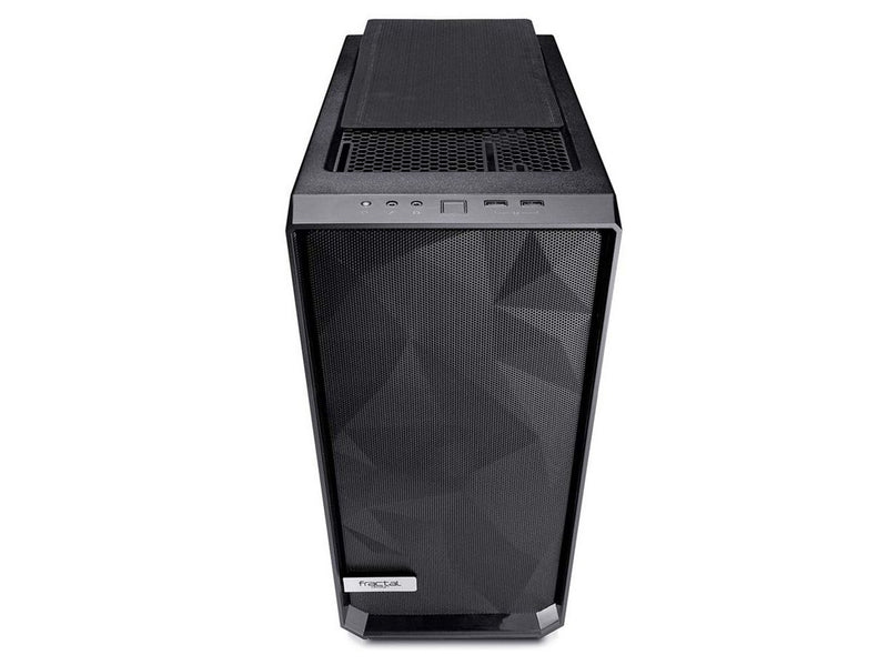 Fractal Design Meshify C TG - Black - Gehäuse - Miditower - Schwarz