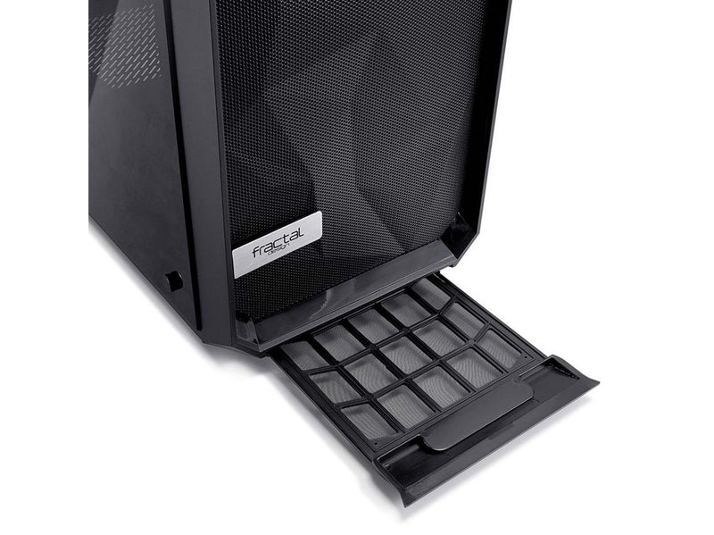 Fractal Design Meshify C TG - Black - Gehäuse - Miditower - Schwarz