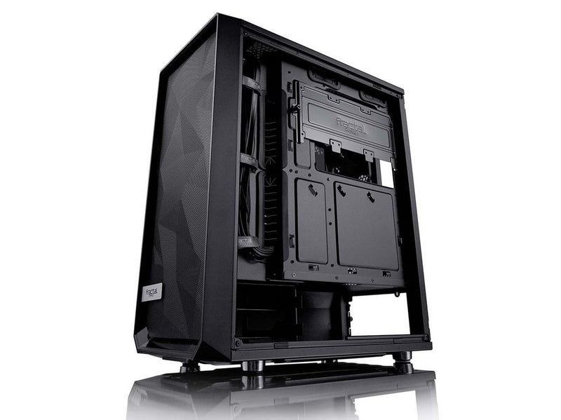 Fractal Design Meshify C TG - Black - Gehäuse - Miditower - Schwarz
