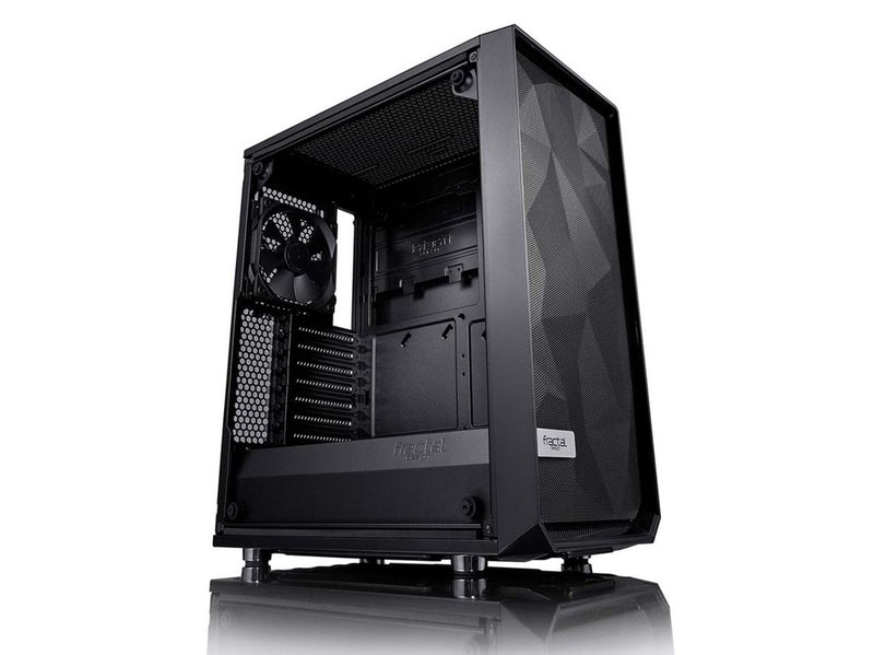 Fractal Design Meshify C TG - Black - Gehäuse - Miditower - Schwarz
