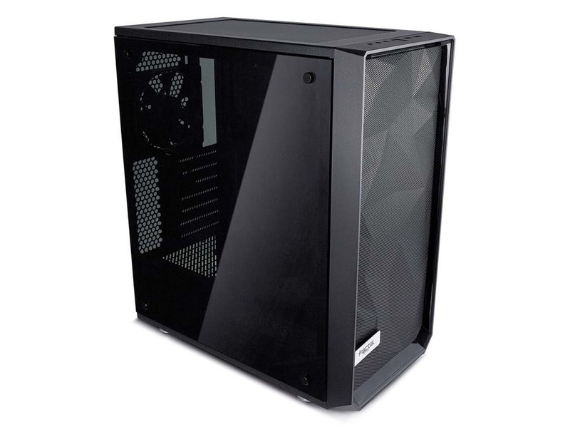 Fractal Design Meshify C TG - Black - Gehäuse - Miditower - Schwarz