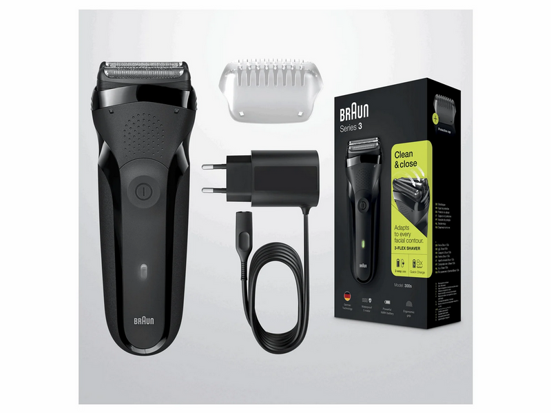 Braun Rasierapparate Series 3 300s Black