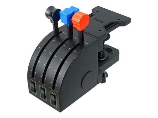Logitech G Saitek Flight Throttle Quadrant - Wired Throttle - PC