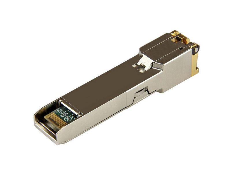 StarTech.com SFP1000TXST MSA Uncoded SFP Module 1000BASE-TX SFP to RJ45 Cat6/Cat5e 1GE Gigabit Ethernet SFP RJ-45 100m