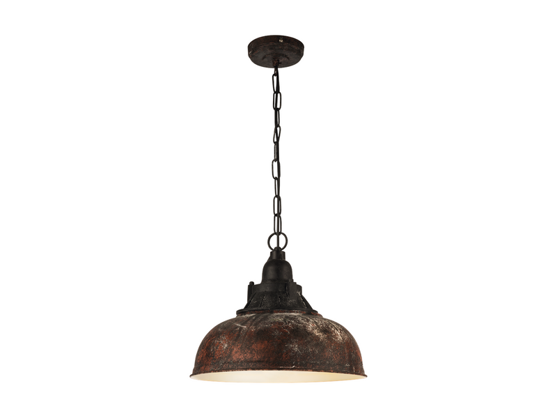 EGLO GRANTHAM 1 Hängeleuchte, antik-braun, beige