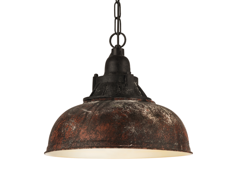 EGLO GRANTHAM 1 Hängeleuchte, antik-braun, beige
