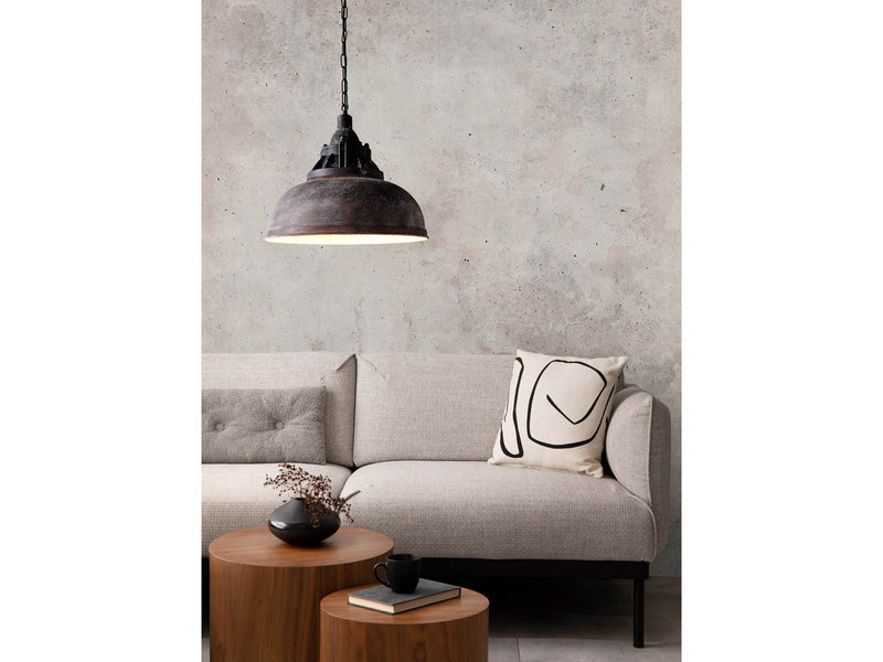 EGLO GRANTHAM 1 Hängeleuchte, antik-braun, beige