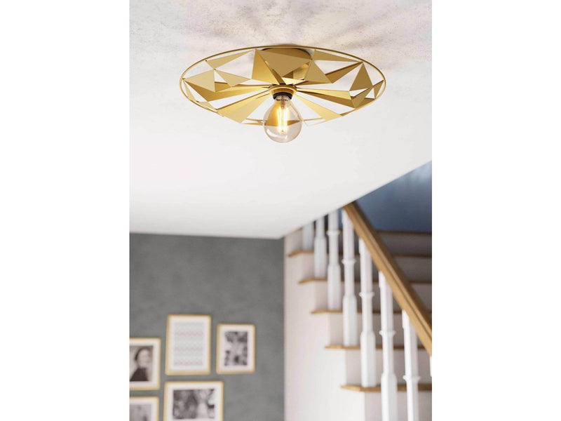 EGLO CASTANUELO Wand- / Deckenleuchte, goldfarben