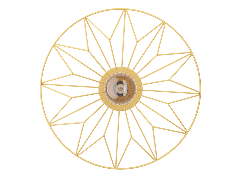 EGLO CASTANUELO Wand- / Deckenleuchte, goldfarben