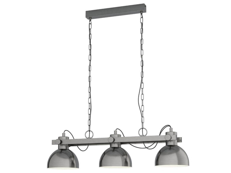 EGLO LUBENHAM 1 Hängeleuchte, nickel-antik, creme