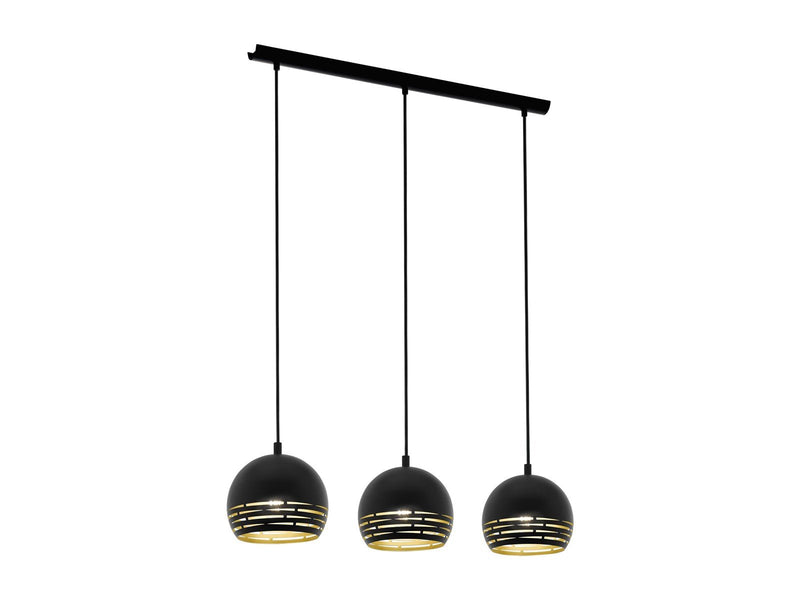 EGLO CAMASTRA Hängeleuchte, schwarz, gold