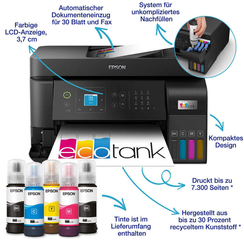 Epson EcoTank ET-4810 A4-Tintentank-Multifunktionsdrucker