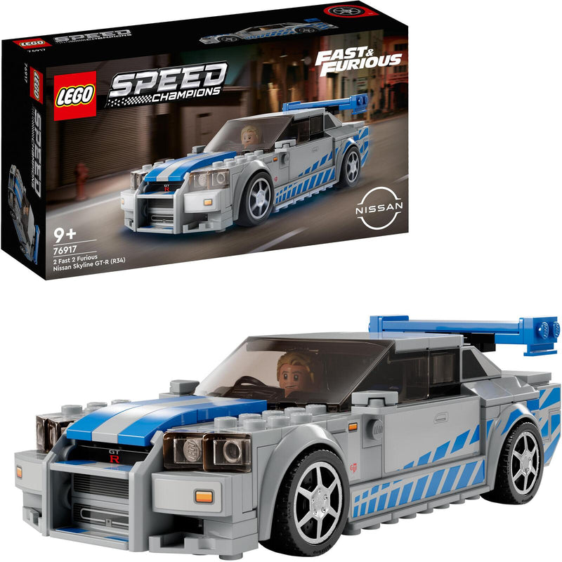 LEGO® Speed Champions 2 Fast 2 Furious - Nissan Skyline GT-R (R34) 76917