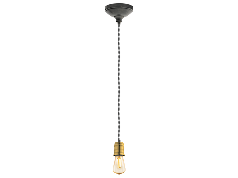 EGLO YORTH Hängeleuchte, schwarz-gold