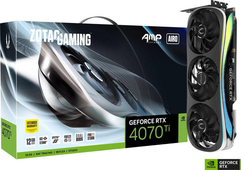 ZOTAC GAMING GeForce RTX 4070 Ti AMP Extreme AIRO