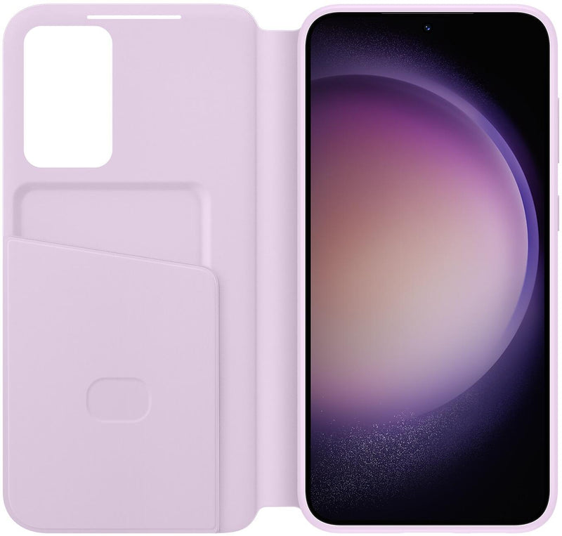 Samsung Smart View Wallet Case für Galaxy S23+ (Lavendel)