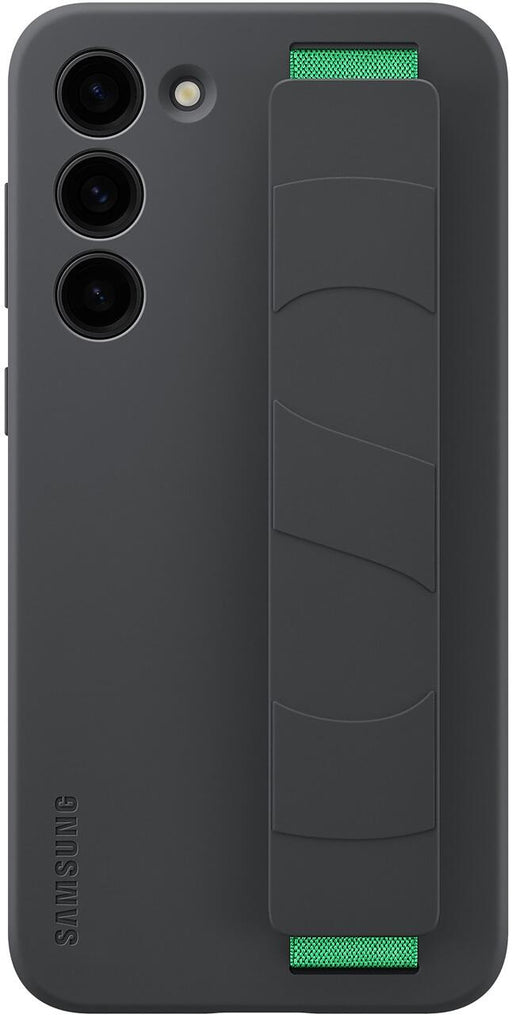 Samsung Silicone Grip Case für Galaxy S23+ (Schwarz)