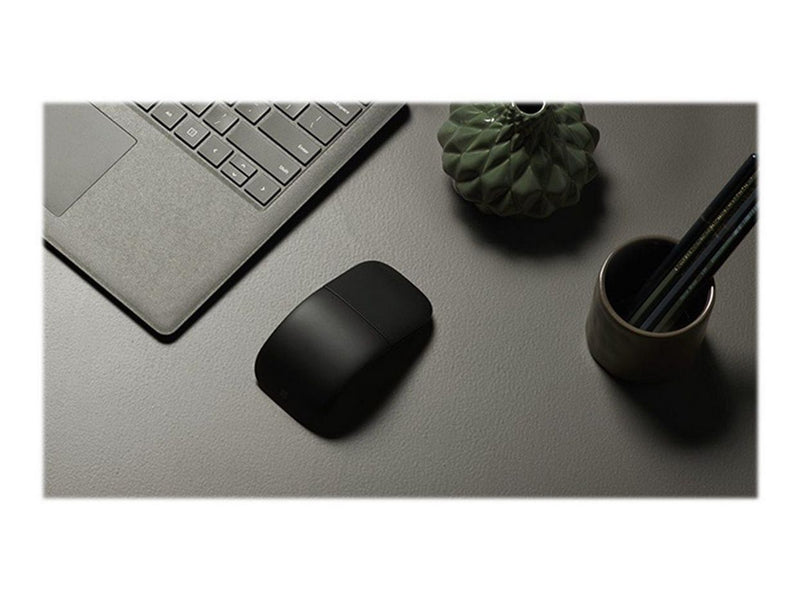 Microsoft Surface Arc Mouse Bluetooth Black - Maus (Schwarz)