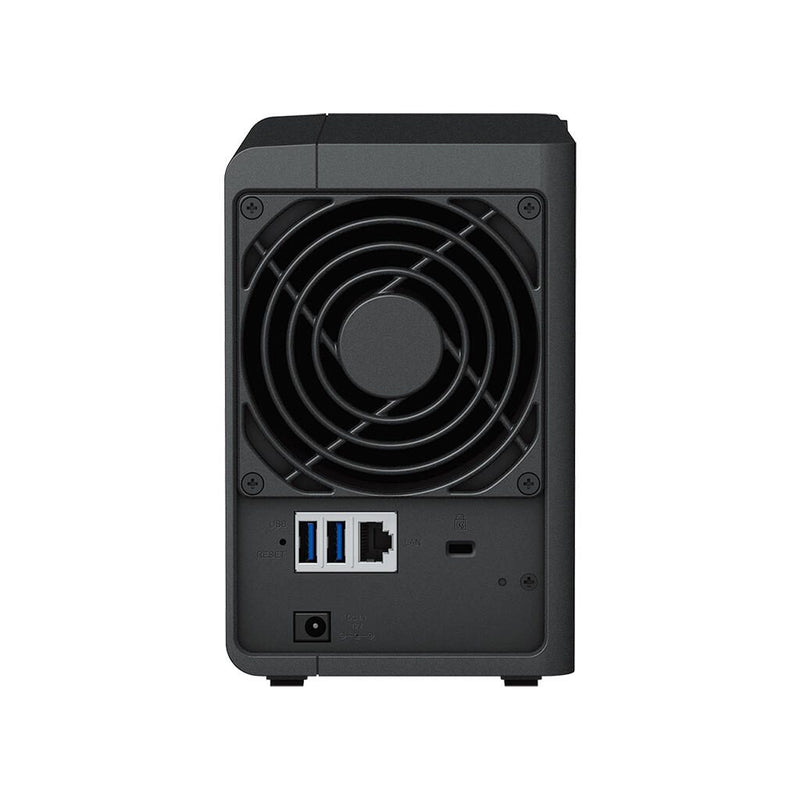Synology DiskStation DS223 2 Einschübe NAS-Server Leergehäuse + 2x Synology Plus 3.5' SATA 6Gb/s Festplatte 12 TB (24TB)