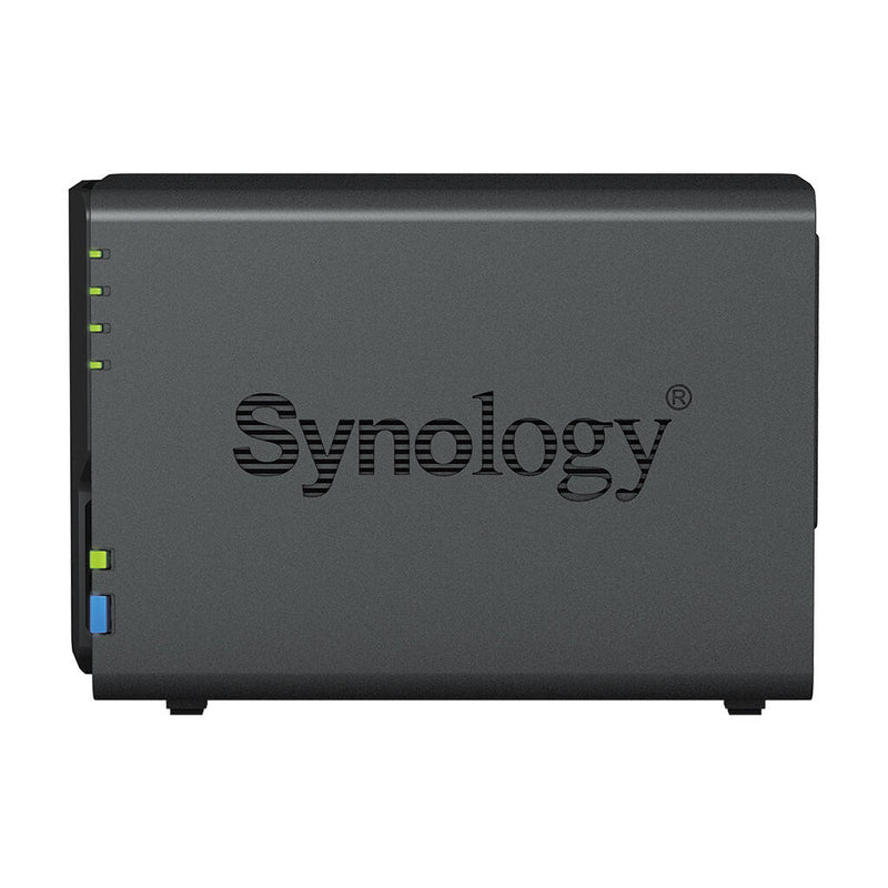 Synology DiskStation DS223 2 Einschübe NAS-Server Leergehäuse + 8TB (2x4TB) WD Red 40EFPX SATA 3.5' HDD Festplatten
