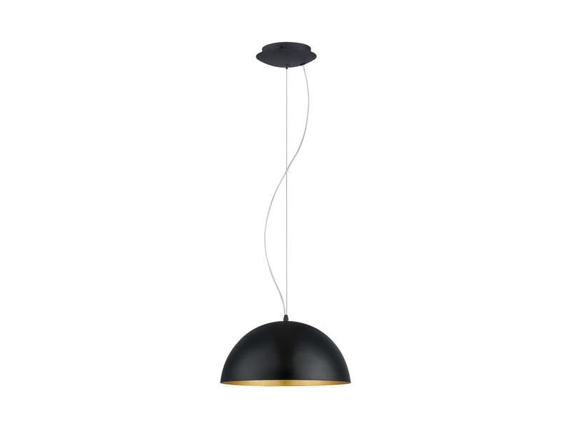 EGLO GAETANO 1 Hängeleuchte, schwarz, gold
