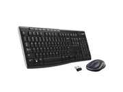 Logitech MK270 Wireless Keyboard and Mouse Combo - US International (Polski) - Tastatur & Maus Set - Englisch (US) - Schwarz