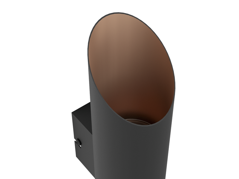 EGLO AGOLADA Wandleuchte, schwarz, kupfer