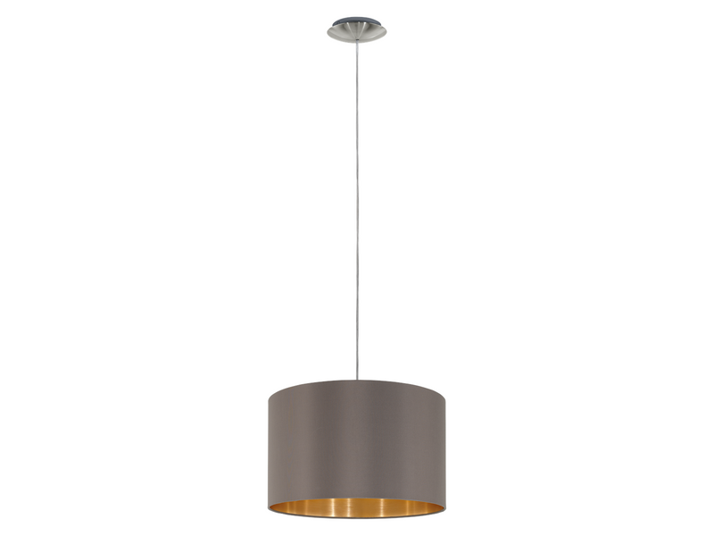 EGLO MASERLO Hängeleuchte, cappuccino, gold