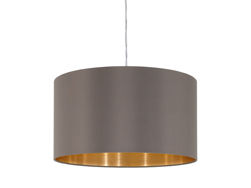 EGLO MASERLO Hängeleuchte, cappuccino, gold