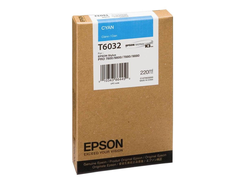 Epson T6032 Cyan Ink - Tintenpatrone Cyan