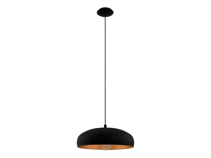 EGLO MOGANO 1 Hängeleuchte, schwarz, kupfer